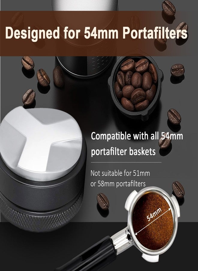 WhaleSiper 53mm Adjustable Coffee Distributor & Tamper, Dual Head Coffee Leveler, Compatible with 54mm Breville Portafilter, 2-in-1 Espresso Hand Tamper with Adjustable Depth - Image 2