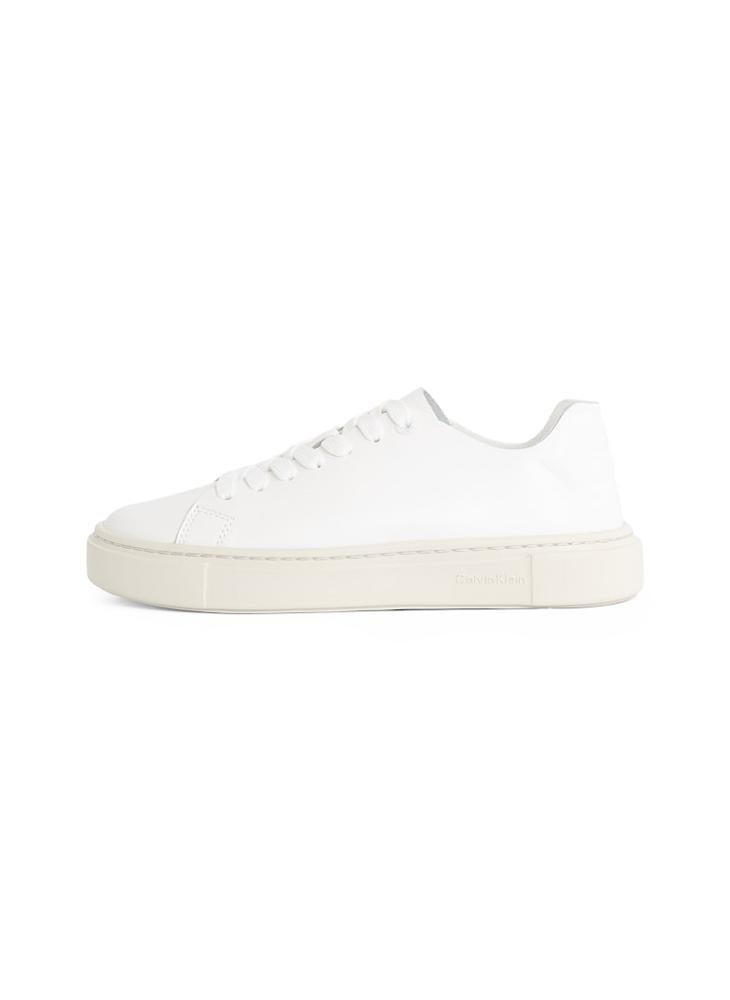 CALVIN KLEIN LACE UP CUPSOLE TRAINERS  - Image 2