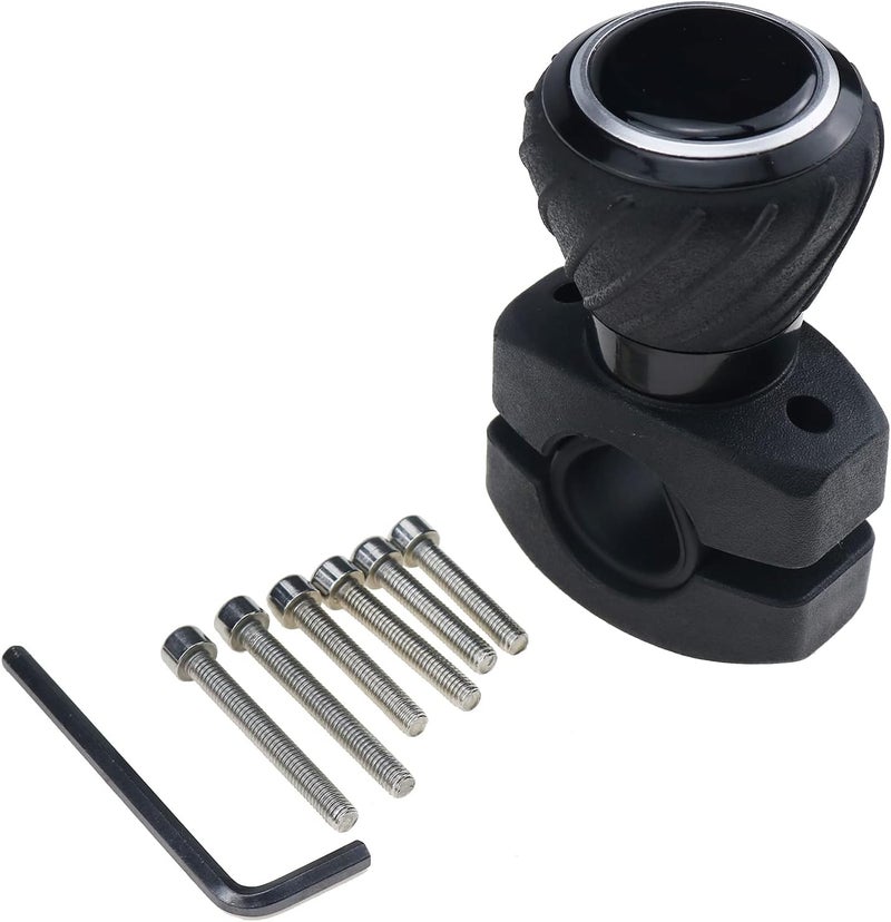 DVPARTS ديفبارتس عجلة قيادة الجرار الفاخرة مع مقبض دوار - Image 1