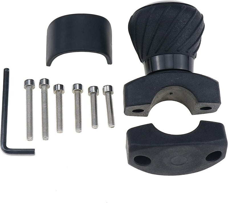 DVPARTS ديفبارتس عجلة قيادة الجرار الفاخرة مع مقبض دوار - Image 3
