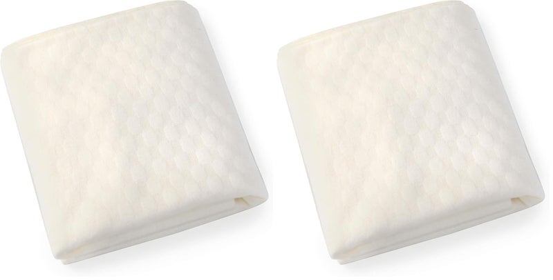 Chicco Lullaby Playard Sheet - Ivory | Ivory (Pack of 2) - Image 1