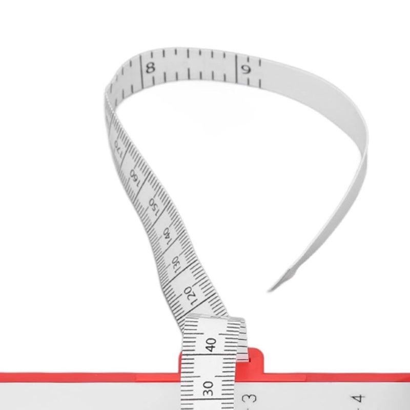 Red Foot Measuring Ruler Accurate Shoe Size Tool For Kids Men Women - Image 5