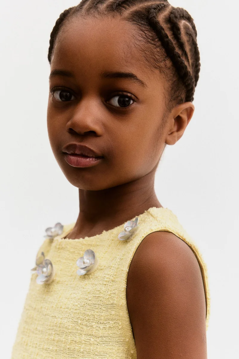 H&M Bouclé-weave dress