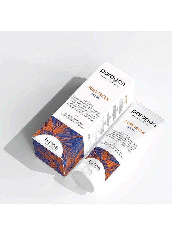 لومي واقي شمسي من باراجون بيوتي جاردن بعامل حماية من الشمس 50/ Pa++ للبشرة الدهنية والحساسة والجافة أو المعرضة لحب الشباب للنساء والرجال، خالٍ من البارابين، حماية من أشعة الشمس فوق البنفسجية UVA وUVB (120 جم) - Image 3