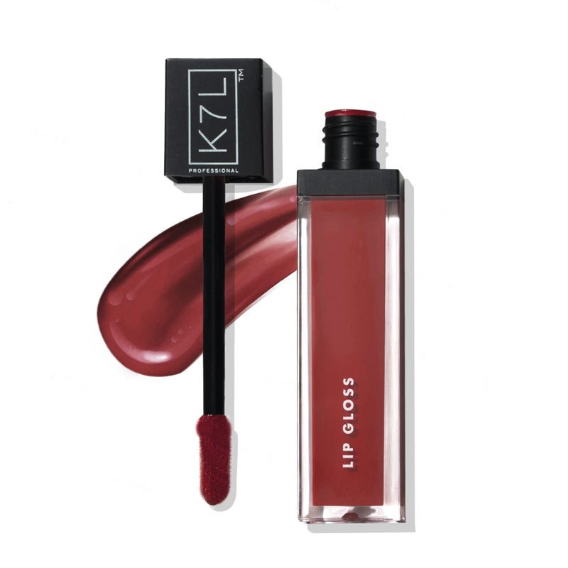 K7L Dark Red Lip Gloss - Born Free - Image 2