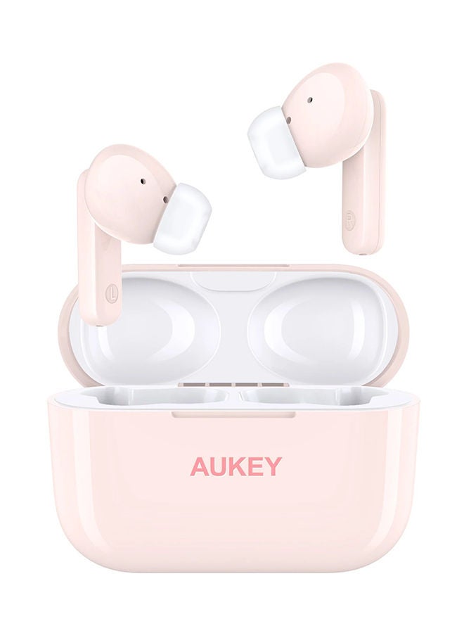 True Wireless Earbuds، BT5.2, IPX5 Waterproof, 22 Hours battery Life, 4g Weight,  EP-M1S Rose