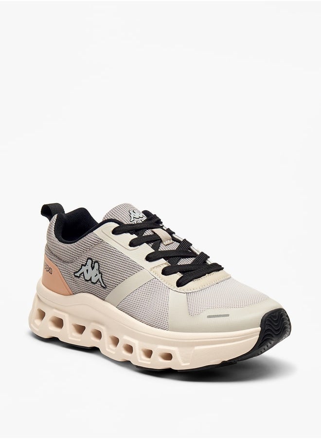 Kappa - Women's Textured Sports Shoes with Lace-Up Closure - Image 1