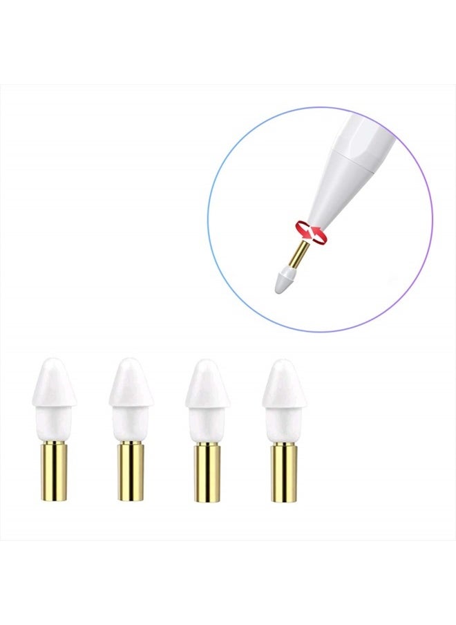 JAMJAKE - White Replacement Tips for JAMJAKE K10 Stylus Pen (4 Pack) - Image 1
