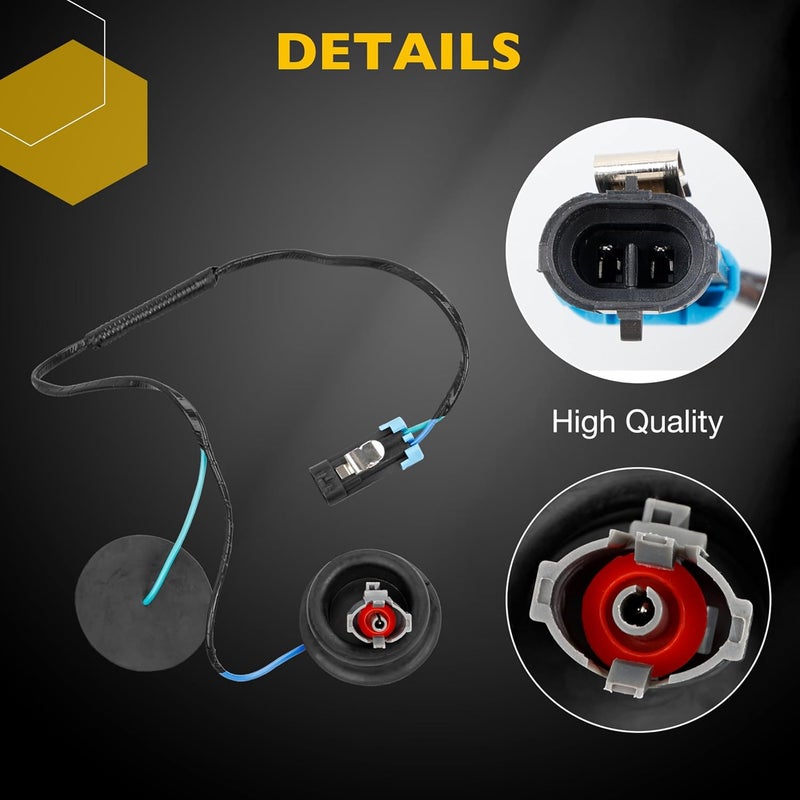 Gledewen Dual Knock Sensors with Wiring Harness and Intake Manifold Gasket Kit | for Chevy Silverado Avalanche Tahoe, GMC Sierra Yukon, Cadillac Hummer & More GM Vehicles | Replace# 12601822,213-3521,89060413 - Image 5