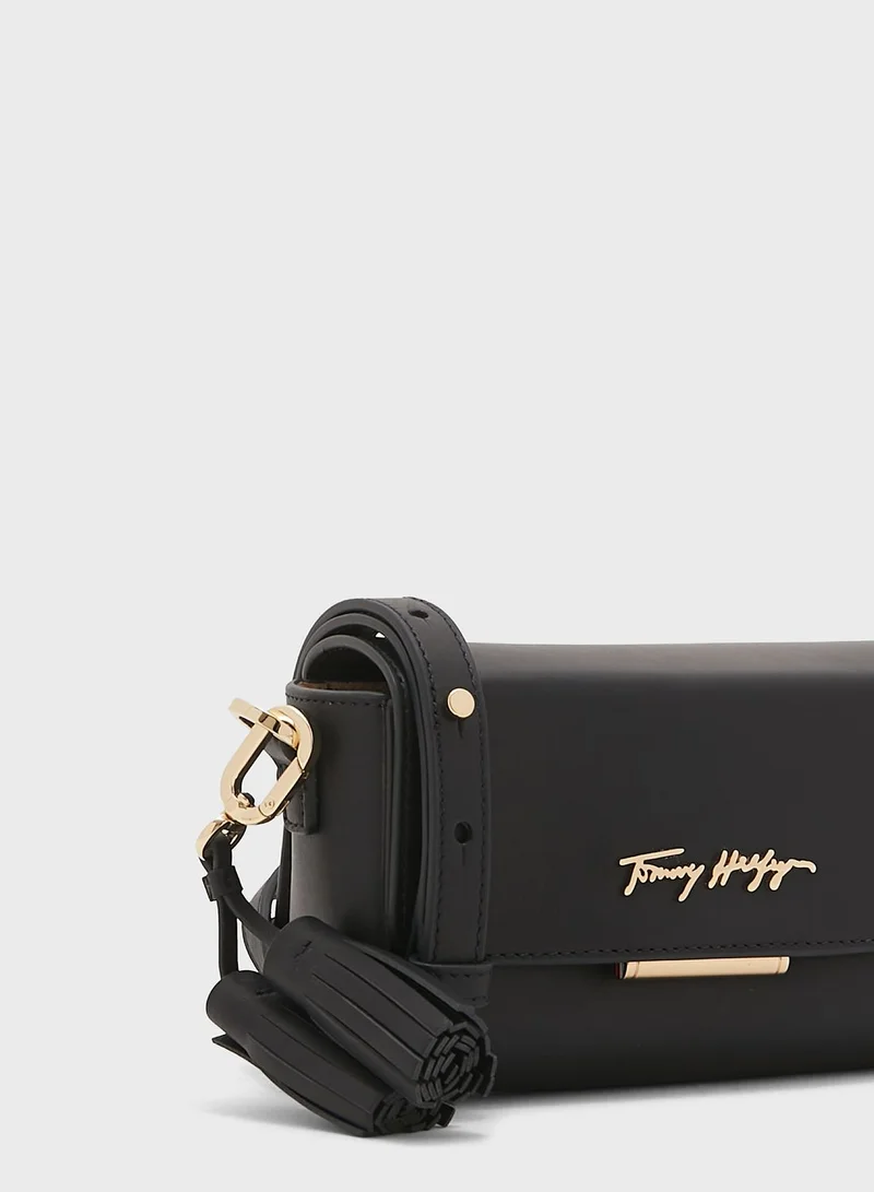 TOMMY HILFIGER Turnlock Bar Mini Crossbody