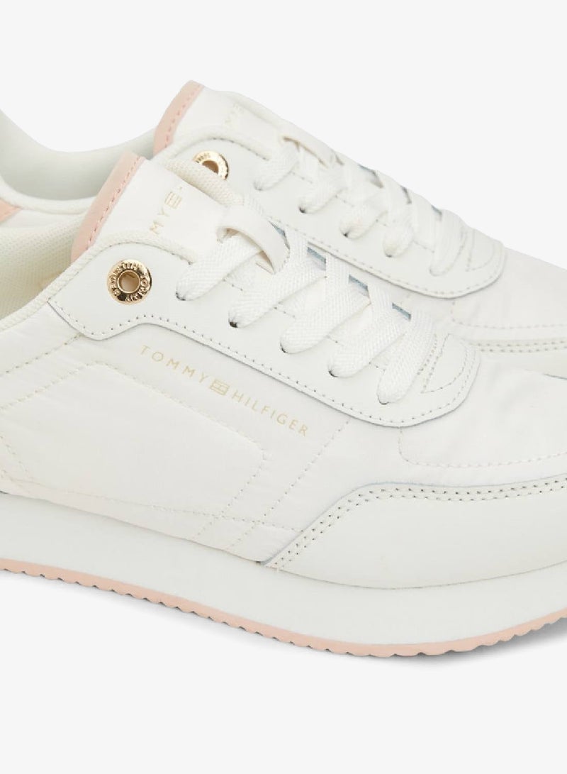 TOMMY HILFIGER Leather Colour-Pop Runner Sneakers - Image 4