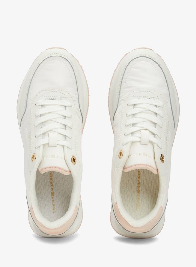 TOMMY HILFIGER Leather Colour-Pop Runner Sneakers - Image 3