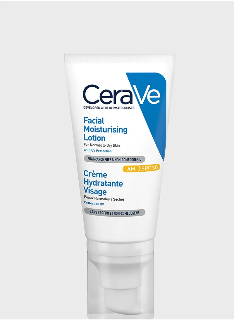 CeraVe AM Facial Moisturizing Lotion SPF30 with Hyaluronic Acid 52Ml