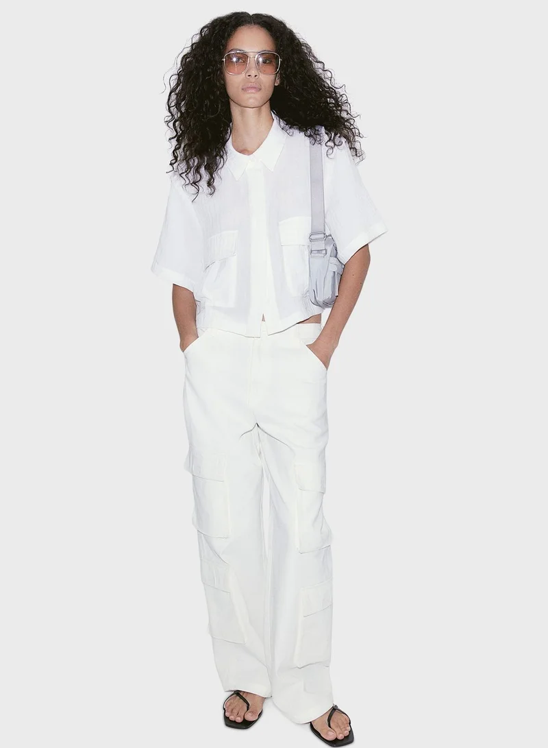 H&M Pocket Detail Shirt