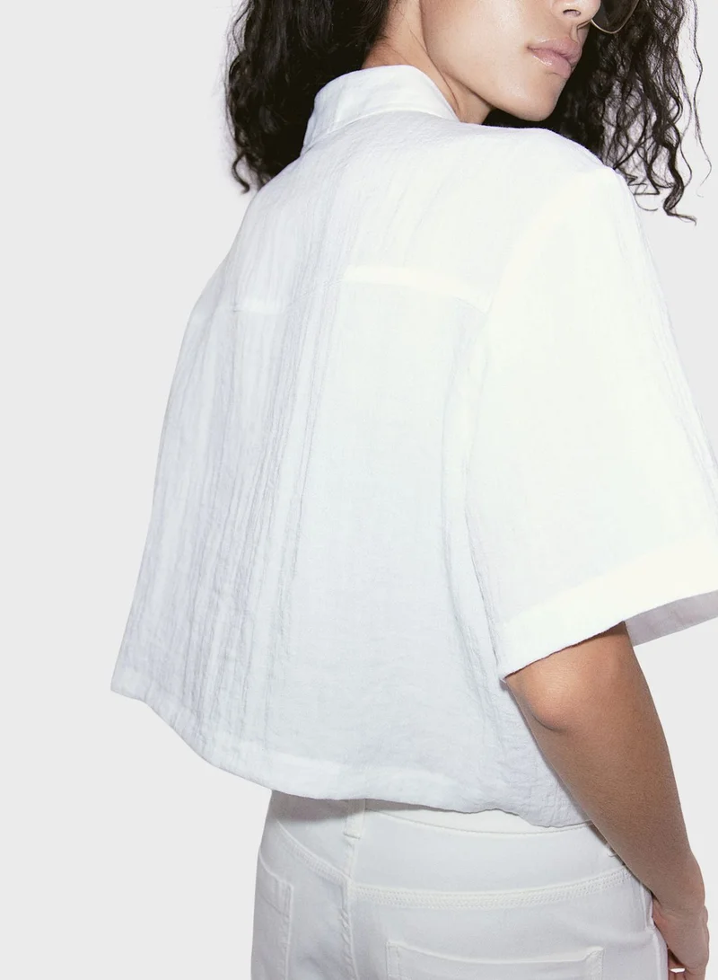 H&M Pocket Detail Shirt
