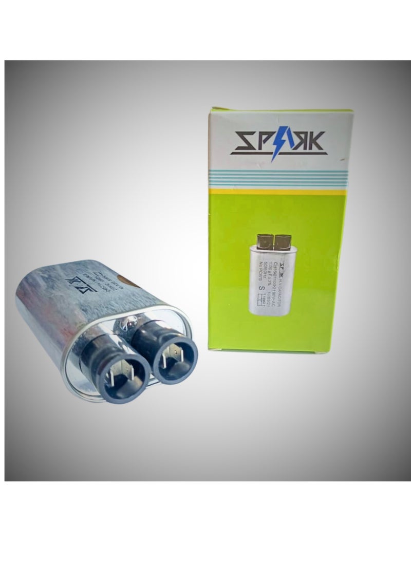 Microwave Oven Capacitor, 2100VAC, 1.14uF, High Voltage Replacement Component  - Image 5