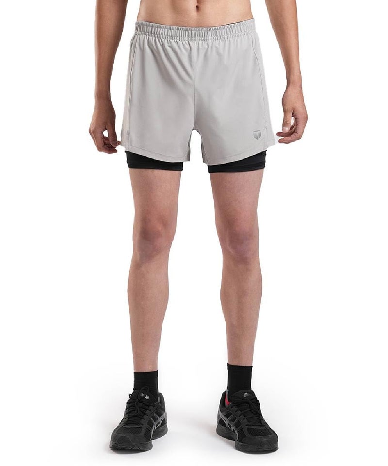 TEGO Men’s Pacer 5” Lined Shorts | Lightweight Gym & Running Shorts with Inner Compression Liner | Anti-Chafe, Quick-Dry | 2-in-1 Workout Shorts - Image 2