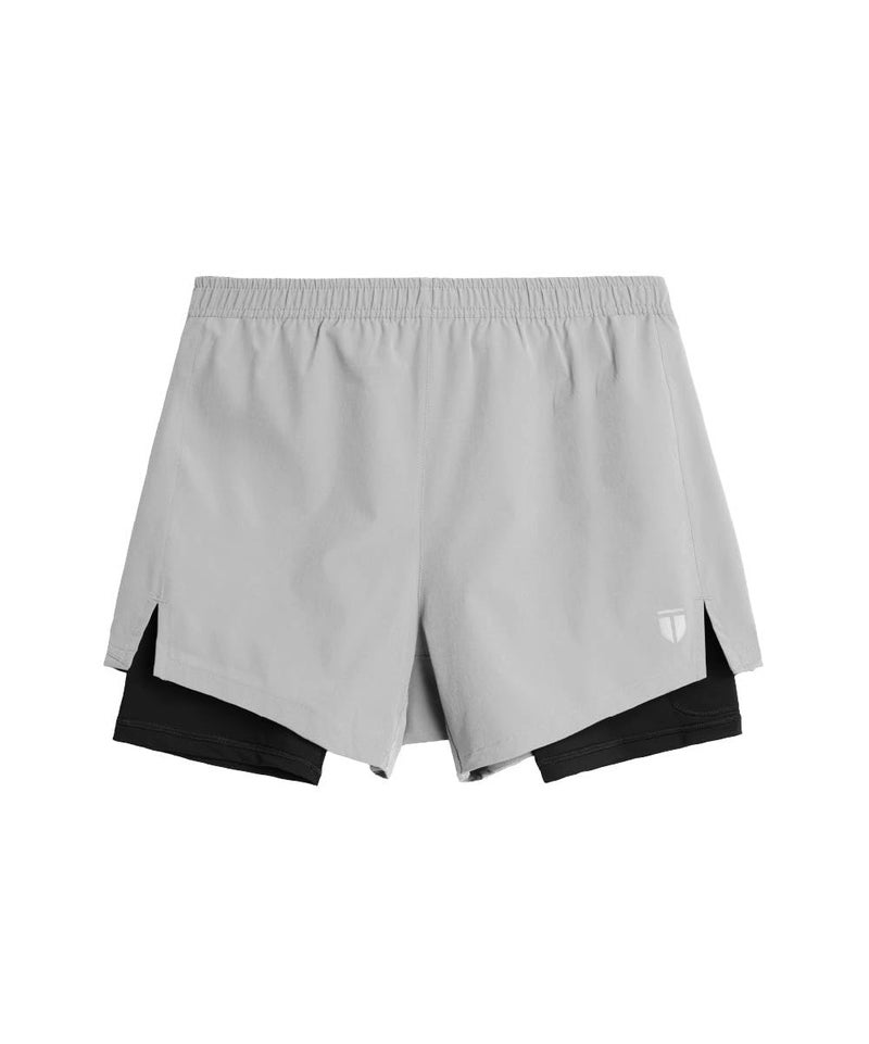 TEGO Men’s Pacer 5” Lined Shorts | Lightweight Gym & Running Shorts with Inner Compression Liner | Anti-Chafe, Quick-Dry | 2-in-1 Workout Shorts - Image 1