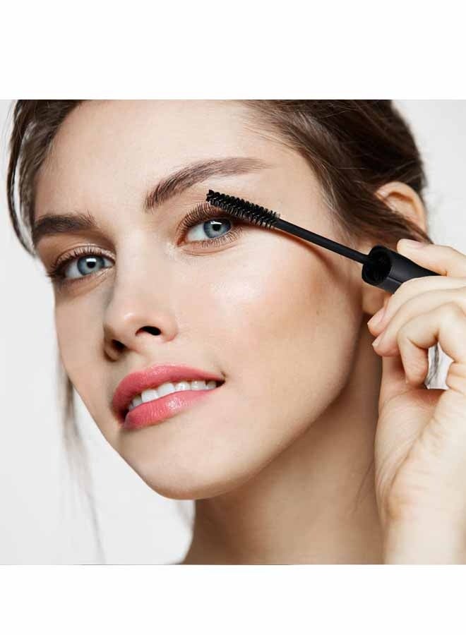 6 Pack 10ml Empty Mascara Tube with Brush Wand, Refillable Eyelash Cream Container DIY Cosmetics Bottle for Castor Oil, Eyebrow Growth Serum, Coconut Oil, Black - Image 2