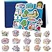CHEFAN 16 Pack Felt Board Bible Stories Set Flannel Board Stories with a Multifunctional Felt Pieces Storage Binder for Preschool Activities Included Noahs Ark Adam and Eve The Nativity of Jesus - Image 3