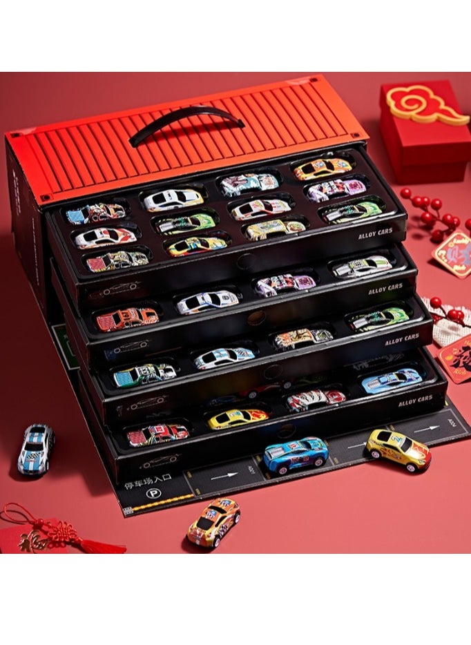 48 Pcs Pull Back Car Set with a Container Storage  Metal Sheet Return Car toy Racing car - pzsku/Z87405E2D918351661C6AZ/45/_/1722603600/e013e731-2c68-4770-88f8-2e253ecaa4a3