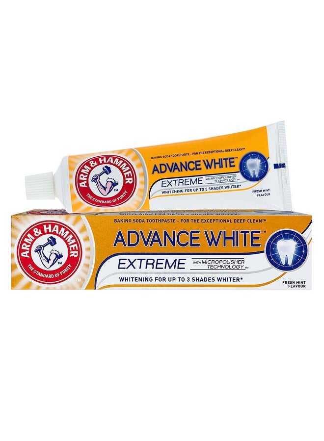Arm & Hammer معجون أسنان أدفانس وايت إكستريم وايتنينغ بنكهة النعناع الطازج 75 مل - Image 1