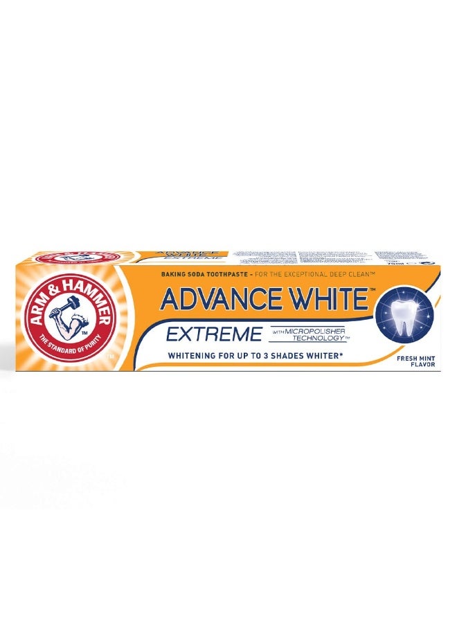 Arm & Hammer معجون أسنان أدفانس وايت إكستريم وايتنينغ بنكهة النعناع الطازج 75 مل - Image 3