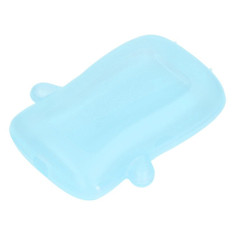 Baby Squeeze Proof Food Pouch: Blue L Size - Mess Free Reusable Food Grade Holder for Toddlers On the Go, Puree and Yogurt Feeding - Image 2