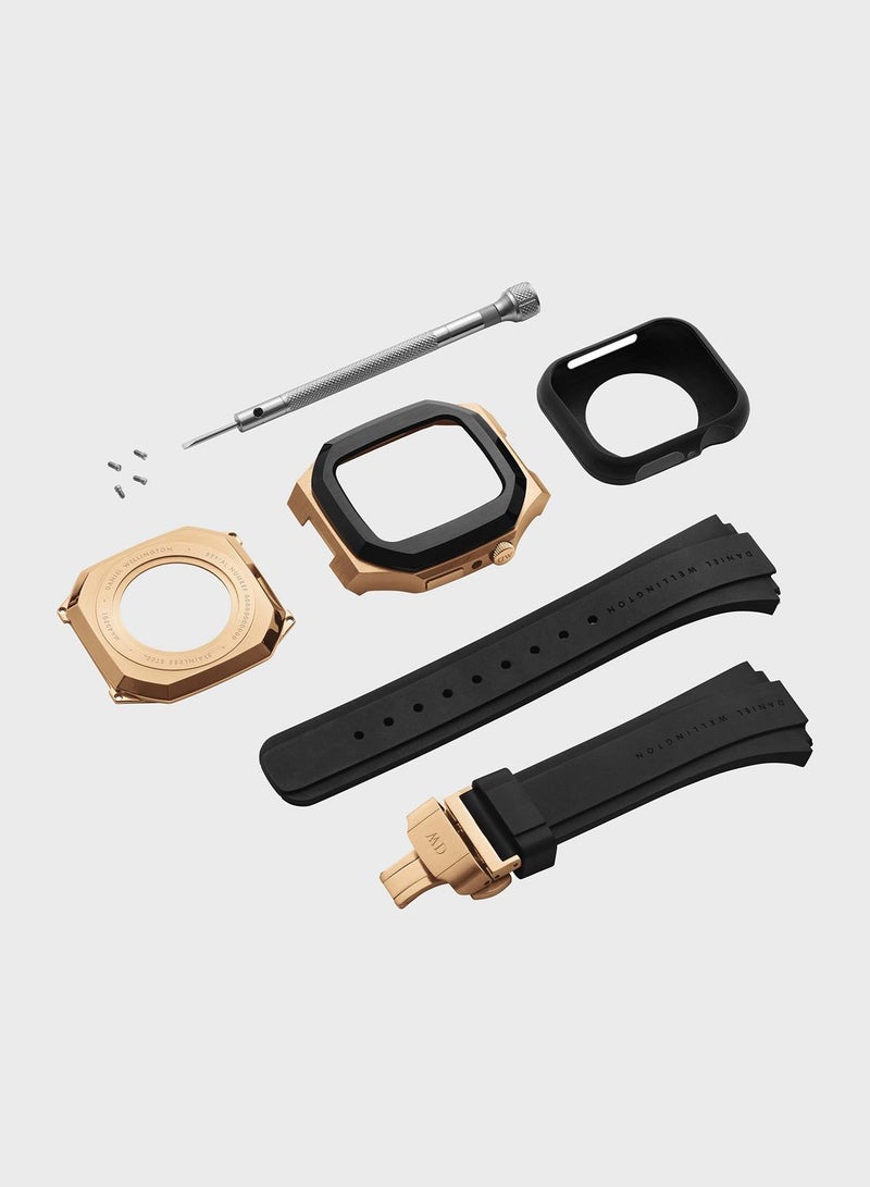 دانيال ولينغتون علبة ساعة ذهبي وردي - Image 4