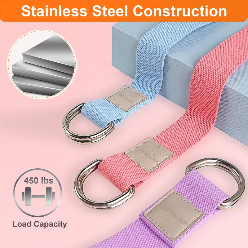 BEYOURD 1 1/2 inch Metal D Ring, Heavy Duty Stainless-Steel Dee Rings, Welded Solid for Dog Collars, Backpacks, Webbing Straps - Image 4