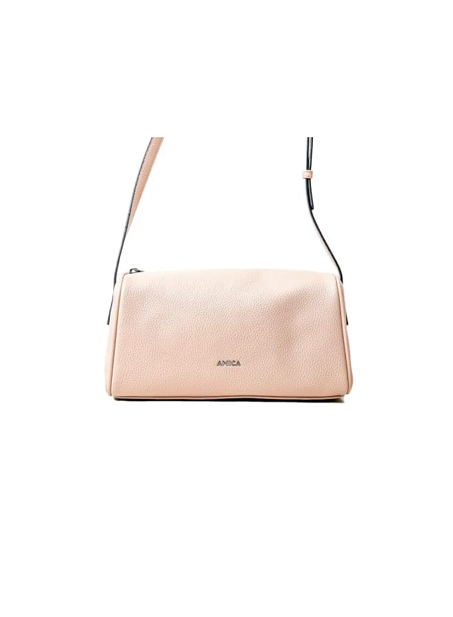 AMICA Barrel Crossbody Trendy Bag with Adjustable Strap - Image 1