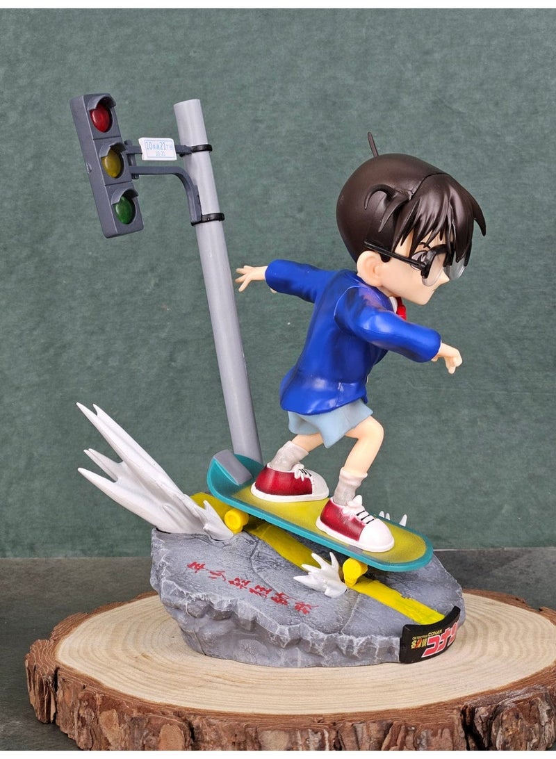 Conan Animation Peripheral Conan Edogawa Action Figures 25cm Toys - Image 4