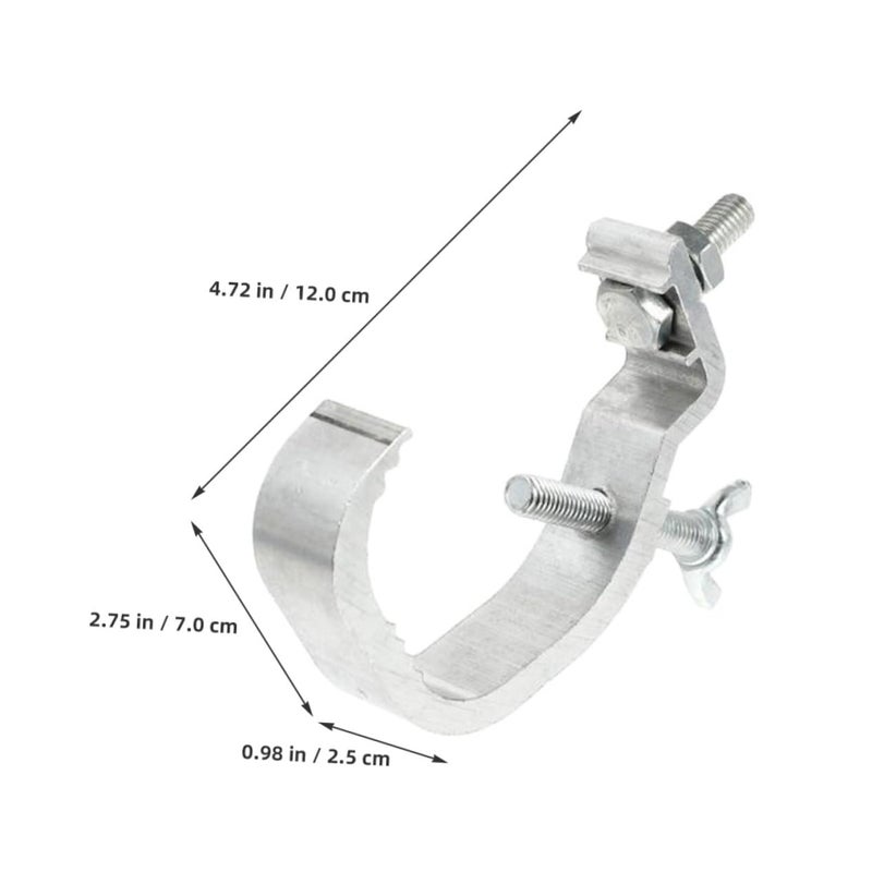 4 Pcs Heavy Duty Stage Light Clamps for Truss Easy to Install Support Poles for Theaters Studios Events - Image 3