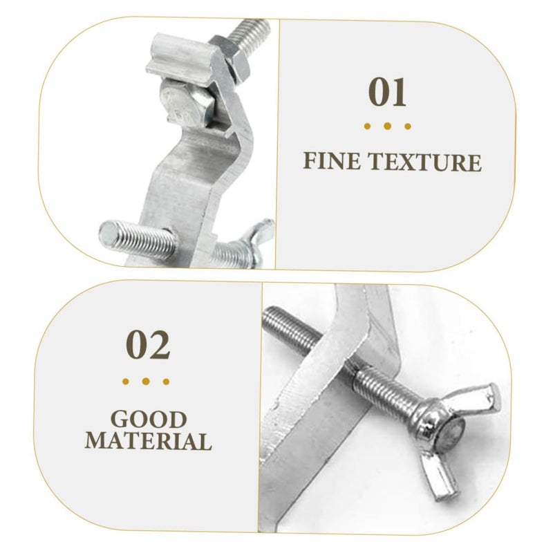 4 Pcs Heavy Duty Stage Light Clamps for Truss Easy to Install Support Poles for Theaters Studios Events - Image 5