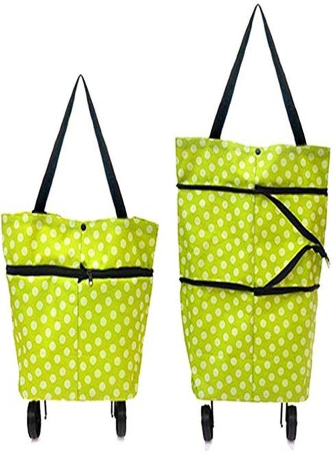 Seaspirit Lightweight Shopping Trolley Wheel Folding Travel Luggage Bag(Assort Color & Design) - Image 2