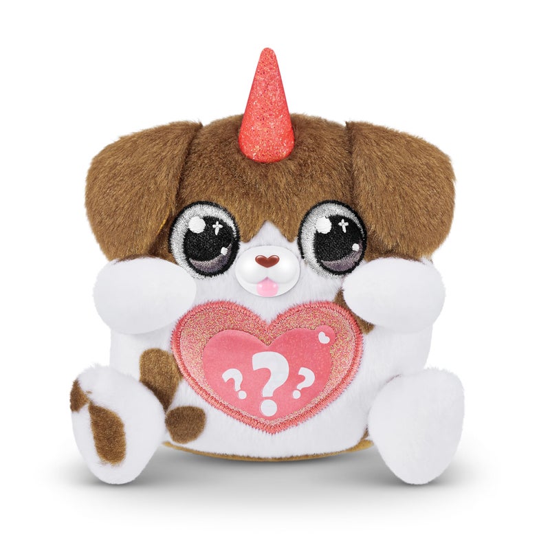 Rainbocorns راينبوكورنز باوبيكورن بني دالماتيان رائحة مفاجأة - مفاجأة فتح صندوق لعبة ناعمة، دمية كلب معطرة للبنات من زورو - Image 3