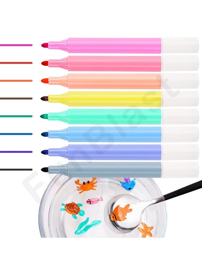 فنبلاست أقلام تلوين فن بلاست للأطفال - أقلام تلوين للفنانين والمبتدئين والمحترفين، أقلام تلوين قابلة للغسل للأطفال، أقلام تلوين ملونة للرسم والتلوين والتخطيط - Image 2