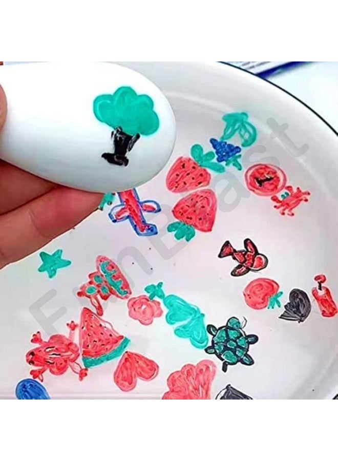 فنبلاست أقلام تلوين فن بلاست للأطفال - أقلام تلوين للفنانين والمبتدئين والمحترفين، أقلام تلوين قابلة للغسل للأطفال، أقلام تلوين ملونة للرسم والتلوين والتخطيط - Image 3