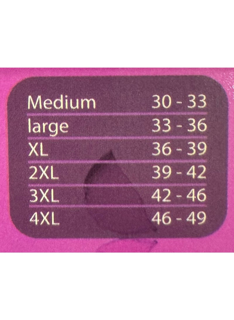 ARINA Women's Panties for The Menstrual Period And After Birth, Soft, Made Of Materials That Do Not Cause Allergies 7 Pieces-Size L  - Image 3