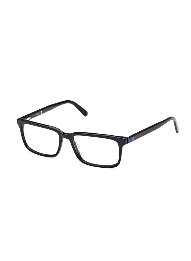 GUESS Men's Rectangular Eyeglass Frame - GU5006800154 - Lens Size: 54 Mm - Image 1