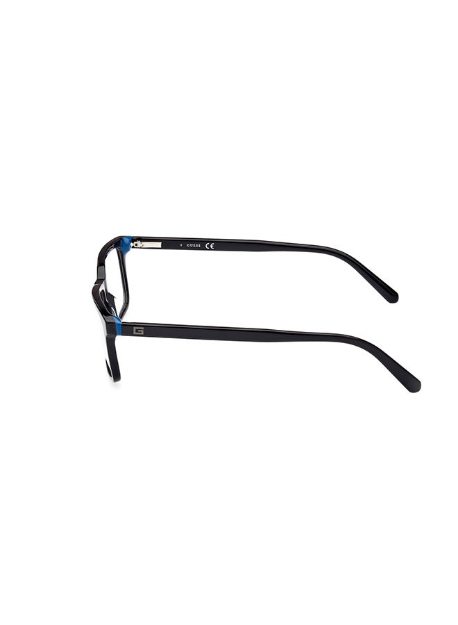 GUESS Men's Rectangular Eyeglass Frame - GU5006800154 - Lens Size: 54 Mm - Image 2