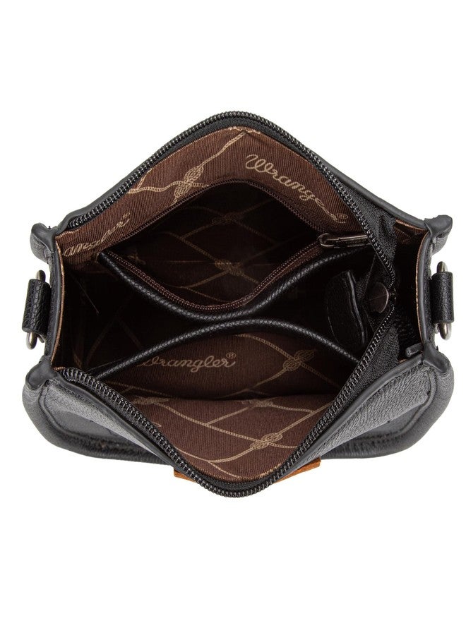 Wrangler Small Crossbody Bag for Women Western Hobo Shoulder Purse and Handbag - Image 5
