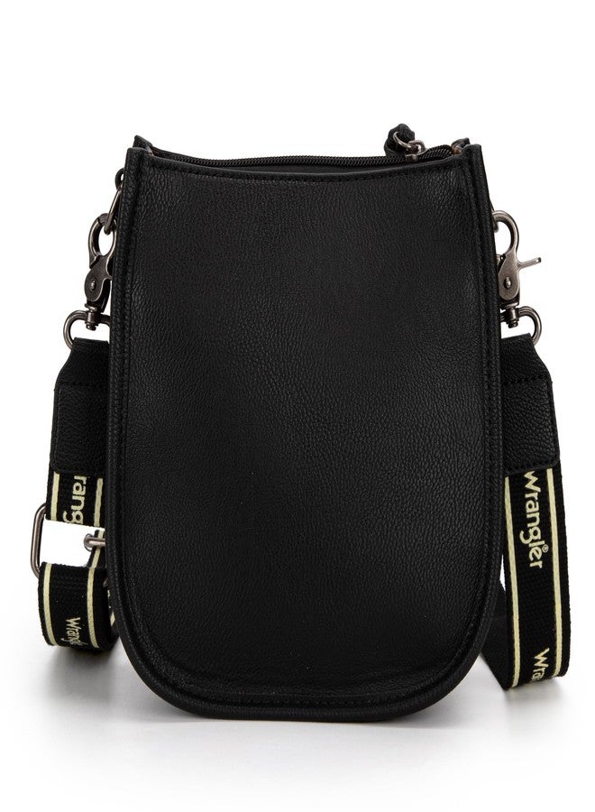 Wrangler Small Crossbody Bag for Women Western Hobo Shoulder Purse and Handbag - Image 3