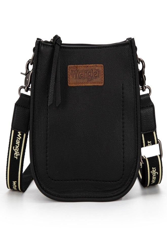 Wrangler Small Crossbody Bag for Women Western Hobo Shoulder Purse and Handbag - Image 1