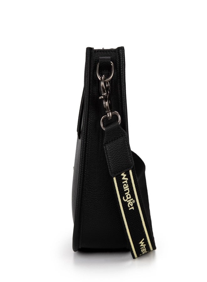 Wrangler Small Crossbody Bag for Women Western Hobo Shoulder Purse and Handbag - Image 4