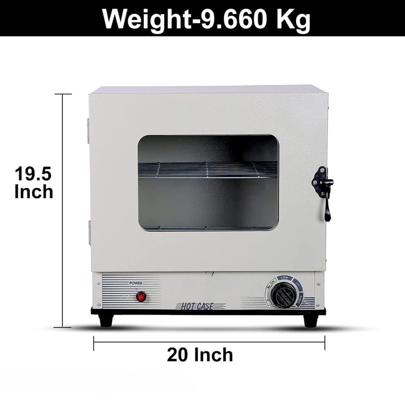Drumstone (𝟏𝟓 𝐘𝐞𝐚𝐫𝐬 𝐰𝐚𝐫𝐫𝐚𝐧𝐭𝐲) Auto 600W DC Commando Hot Case – Portable Food Warmer with Mini Door & Power Cord | Compact & Durable | Ideal for Trucks, Outdoor Use & On-The-Go Heating - Image 3