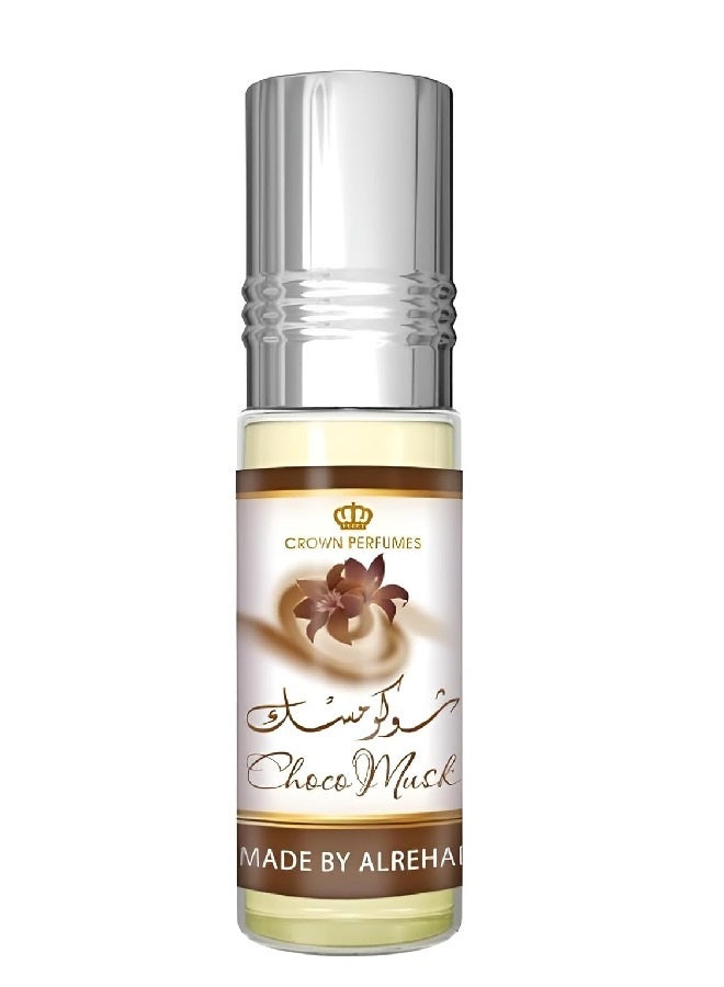 Alrehab Choco Musk Concentrated Perfume Oil - 6ml - Image 2