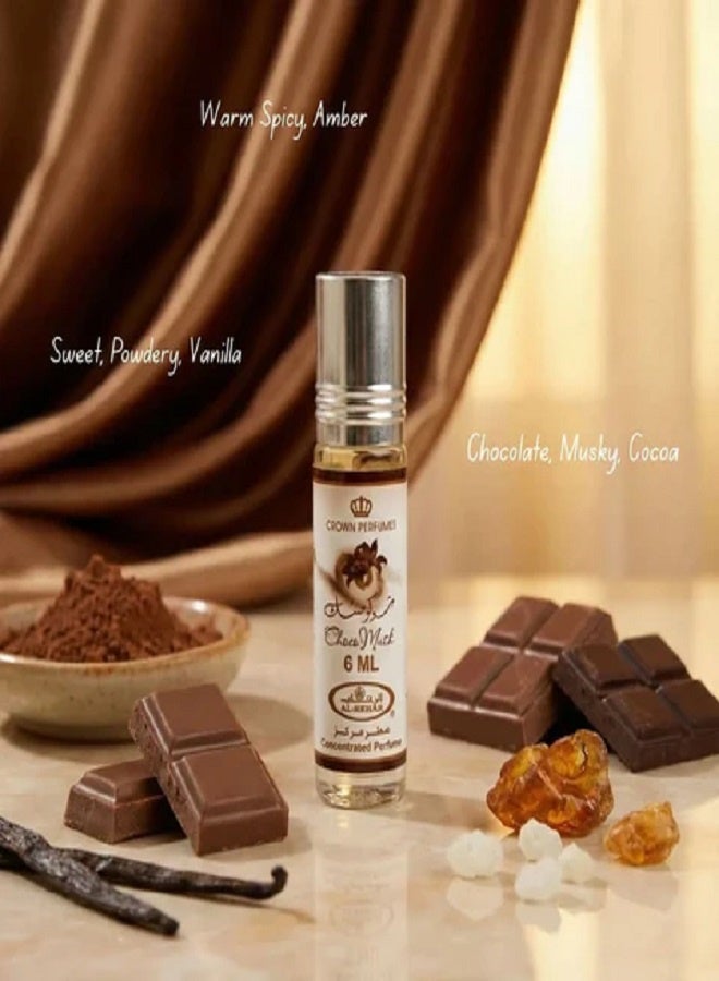 Alrehab Choco Musk Concentrated Perfume Oil - 6ml - Image 5
