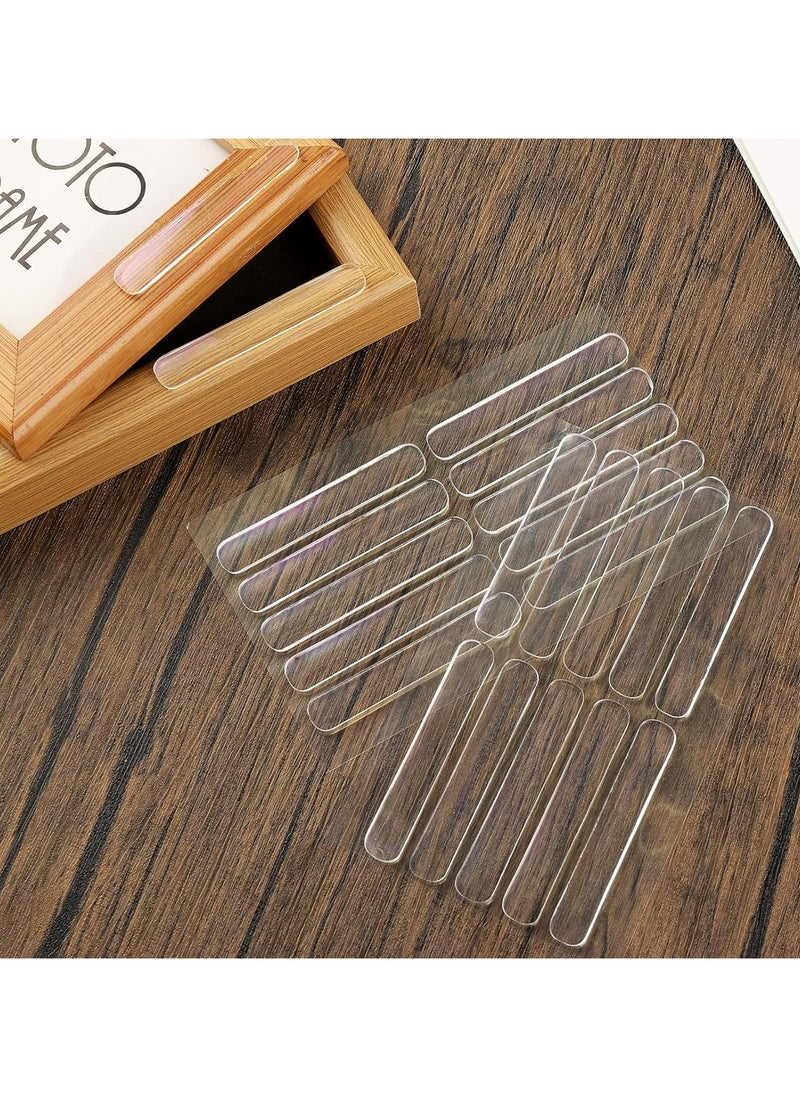 Oasisgalore - 60Pcs Clear Self-Adhesive Cabinet Bumper Pads for Sound Dampening and Furniture Protection - Image 1
