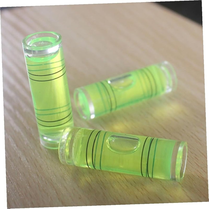 VALICLUD 100pcs High Hardness Bubble Level Vials Spirit Level Tool for Furniture Frames Tents Precision Levelling - Image 4